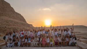 Egypt Equinox 2024 Saqqara Group Sunset
